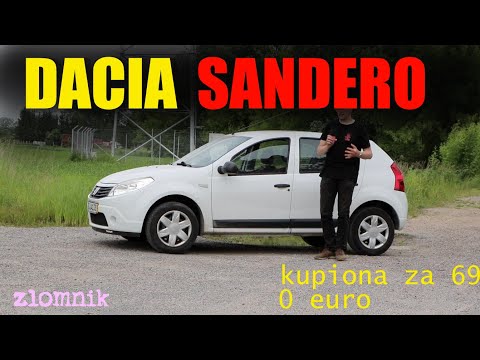 Złomnik: kupiłem Dacię Sandero. To prawdziwa moto-bieda