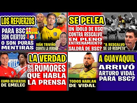 "A MI ME RESPETAS" SE PELEA ÍDOLO DE BSC CONTRA RESCALVO EN PLENO ENTRENAMIENTO Y JUGARÁ CON EMELEC