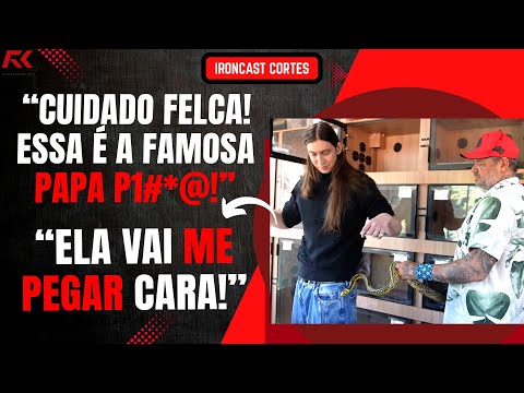 FELCA PEGOU NA COBRA DO RICHARD E SE ASSUSTOU AO DESCOBRIR COM O QUE ELA SE ALIMENTA–IRONCAST CORTES