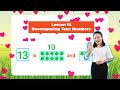 Decomposing Teen Numbers