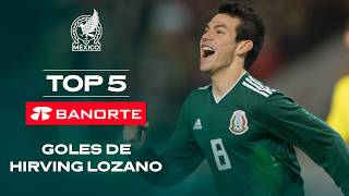 Los MEJORES GOLAZOS de Hirving 'el Chucky' Lozano con Selección | Top 5 presentado por @banorte