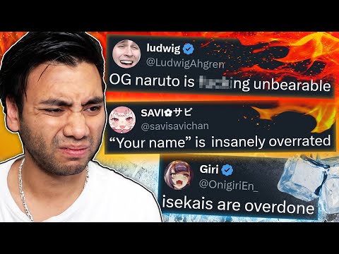 I Asked Streamers For Their Worst Anime Takes...