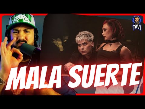 REACCION A LIT killah, TULI - MALA SUERTE (Official Video)