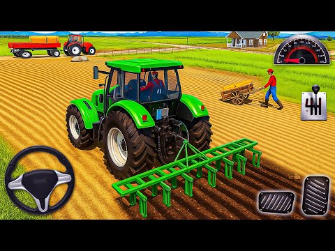 Tractor Farming Driving Simulator 3D - Grand Farming Transport Walkthrough - Android GamePlay