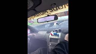 In Car POV Skidding GOOFY