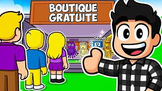 J'ai Ouvert une GRANDE BOUTIQUE GRATUITE dans Steal a Brainrot !