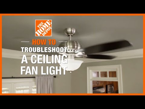 Ceiling Fan Light Troubleshooting