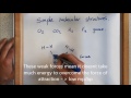 Simple Molecular Structures and Properties
