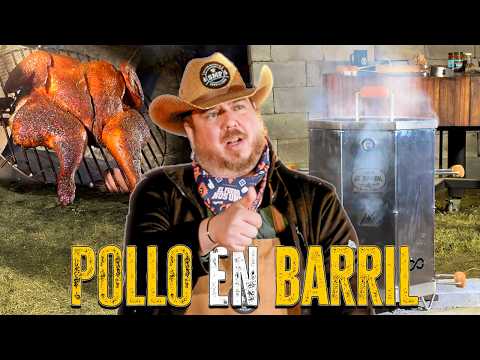 Pollo ahumado en El Barril