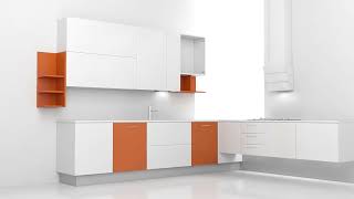 Sliding system for concertina doors Assembly and adjustments