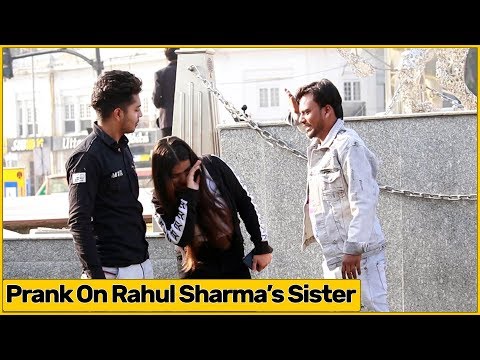 Prank on Rahul Sharma Sister | Funky Joker