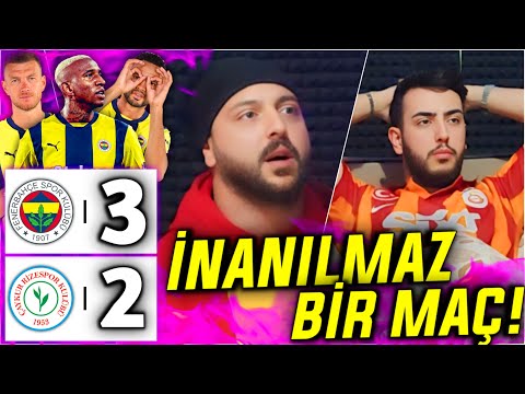 GALATASARAYLILAR FENERBAHÇE MAÇINI İZLERSE |FENERBAHÇE 3-2 RİZESPOR|