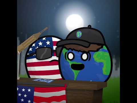 ผมกำลังจะแจกดวงจันทร์ #countryballs #shorts #mrbeast #นายทรงกลม #mrsphericalth