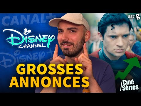 Futur de Disney+ et Disney Channel après Canal+ ! Trailer SUPERMAN bat des records