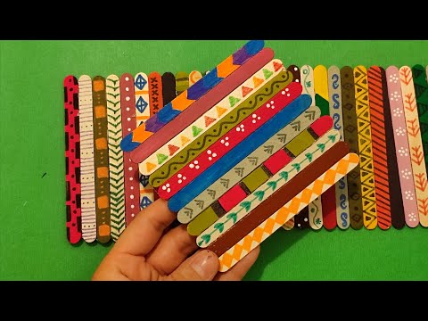 DONDURMA ÇUBUKLARI İLE YAPILABİLECEK SÜPER FİKİR😍 KENDİN YAP-DIY