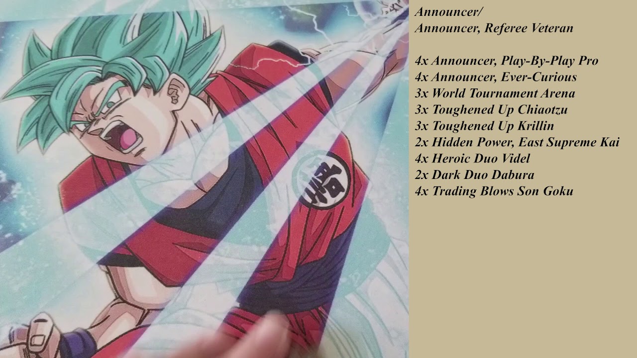 Announcer Quad-Color (DBS Deck Profile)