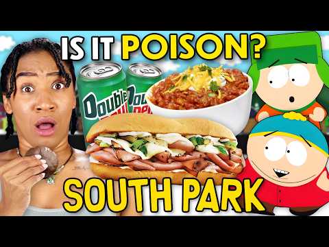 We Recreated Iconic Food From South Park... But One Of Them Is Poisoned! | People Vs. Food