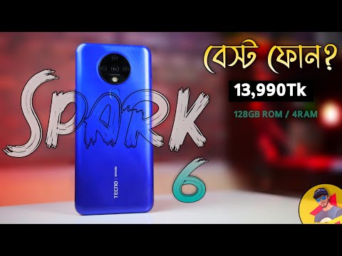 (BENGALI) Tecno Spark 6 -- Best Budget Gaming Phone ??