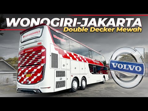 TARGET SUBUH MASUK JAKARTA ‼️Mahardhika Double Decker Volvo Liga Malam Senin