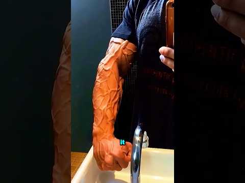 How to Make Your Arm Veins Pop Out! 😱 #shorts