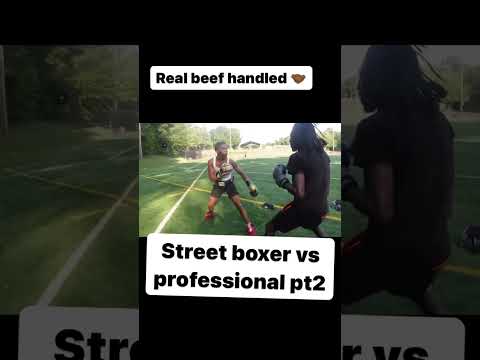 STREET BOXER VS PROFESSIONAL 😳🥊#shorts#short#boxing#fyp#views#shortsfeed#recommended#trending