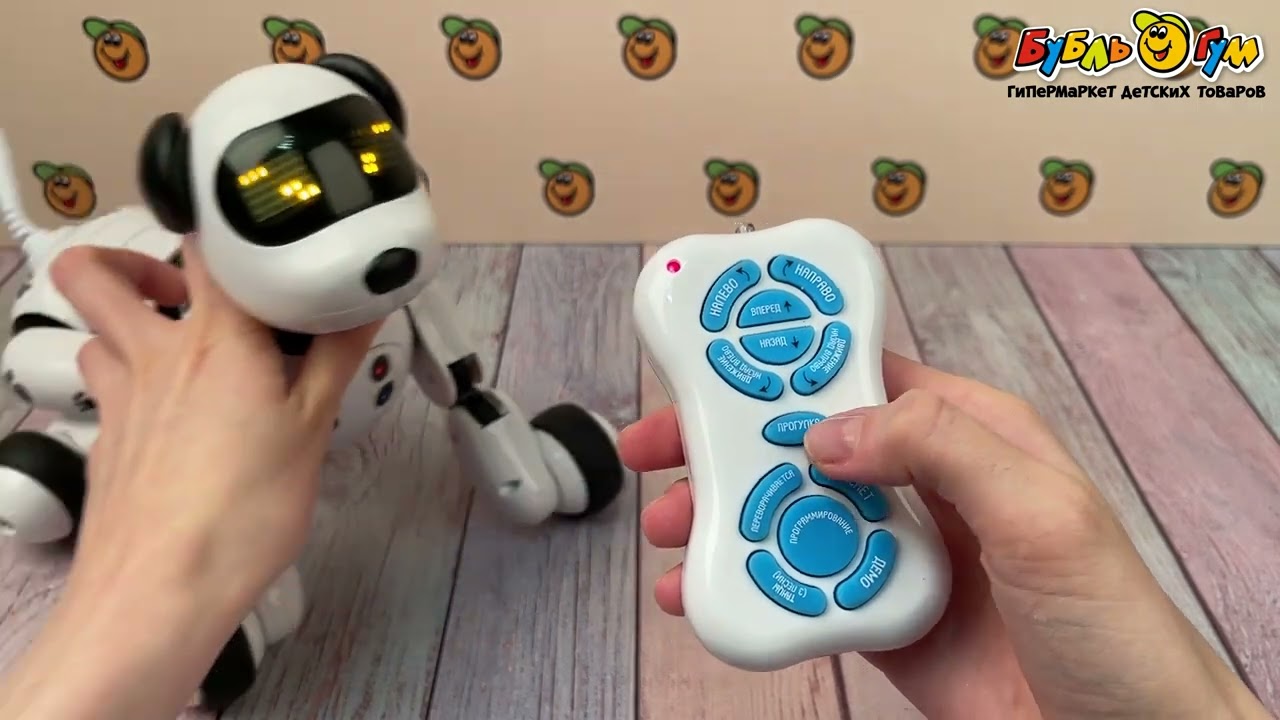 Робо-пёс Lanson Toys акробат на радиоуправлении  - видео Робо-пёс Lanson Toys акробат на радиоуправлении  - видео