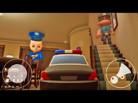 What If we PLAY As POLICE Car?! The Baby In Yellow