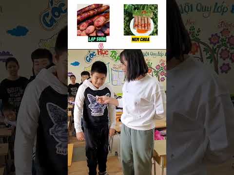 Lạp sườn ngon hơn nem chua? Hà Thị Thìn #hathithin #shortvideo #shorts #dovui #tet2024