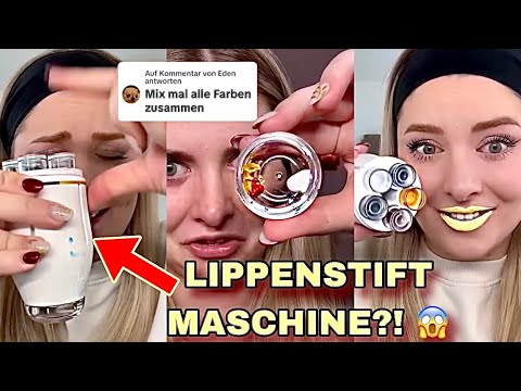 Paula LIPPENSTIFT MASCHINE! 😱💄 welche Farben soll ich zusammenmischen?