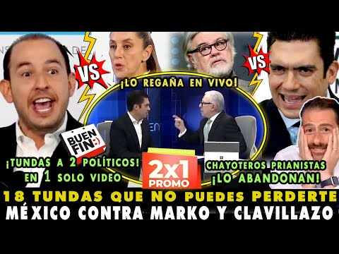 ¡NI LÓPEZ DÓRIGA LO QUIERE! TOP 18 PALIZAS VS JORGE ROMERO Y MARKO CORTES ¡LO INSULTAN EN EL PAN!