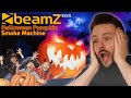 BeamZ S553L Halloween Pumpkin Smoke Machine with 5L Orange Fluid & Balloon