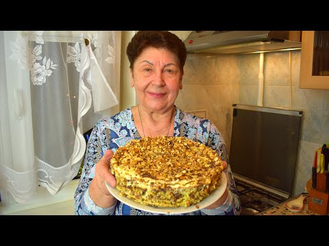 Торт НАПОЛЕОН ☆ Семейный СТАРИННЫЙ рецепт ☆ Крем - пломбир  Мамины рецепты