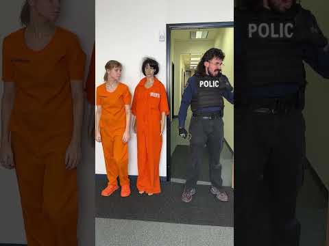 Police baffled by female master of masquerade! #shorts