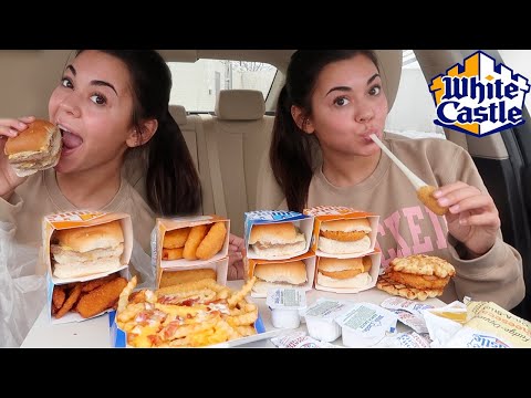White Castle Mukbang! (I Ordered the ENTIRE Menu!)