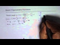 Transformations of Sine Functions
