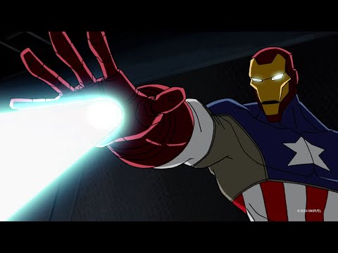 Capitão América vs Super Adaptóide | Vingadores Unidos