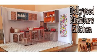 Tinyature - Miniature Kitchen | Cardboard Art |