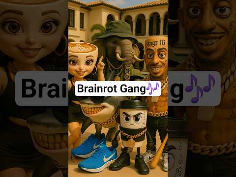 Brainrot Gang #Musique #IA #brainrot #tungtungtung #tralalerotralala #ballerinacappuccina #mememusic