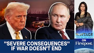 Trump Threatens Putin Ahead of Crucial Alaska Summit | Vantage with Palki Sharma