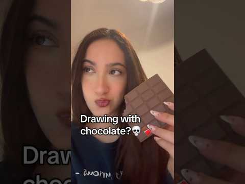 Using Fake Chocolate Art Supplies 🍫💀