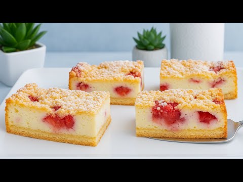 So einfach und lecker! Ein Erdbeerkuchen Rezept, das immer gelingt