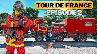 Road Trip 3000 km en camion d’expédition et retour chez les pompiers ! 🚒