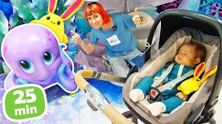 Portiamo il coniglietto Lucky al parco divertimenti! 🐰 Una Mamma per Lucky