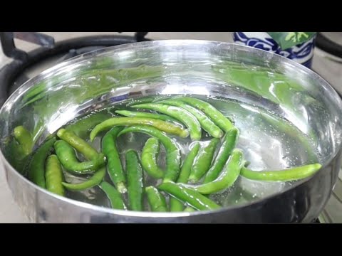 गरम पानी में डाले एकदम तीखी हरी मिर्च और बनाये ये स्वादिष्ट रेसिपी New Recipe | Green Chilli Recipe