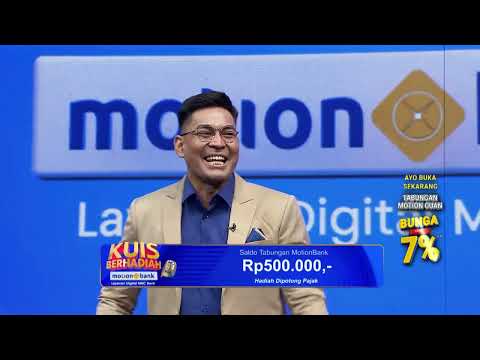 KUIS BERHADIAH MOTIONBANK, MENANGKAN JUTAAN RUPIAH SETIAP HARINYA