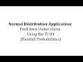Annual Rainfall Analysis and Statistics