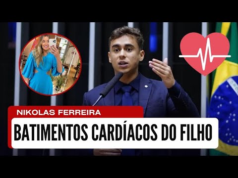 O deputado federal Nikolas Ferreira (PL-MG) fez um discurso contra o Aborto no plenário da Câmara dos Deputados, reproduzindo o som dos batimentos cardíacos de seu filho