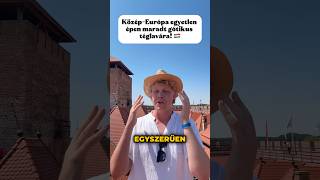 Közép-Európa egyetlen épen maradt gótikus téglavára! 🇭🇺  #gyula #békés #hungary #magyar