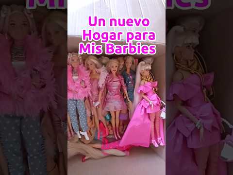 Un nuevo hogar para mis Barbies 🏠 #diy #barbie #shorts #vlog #storytime #genial #viral