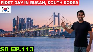 First Impressions of South Korea in Busan 🇰🇷 S8 EP 113 | Pakistan to Japan Motorcycle Tour